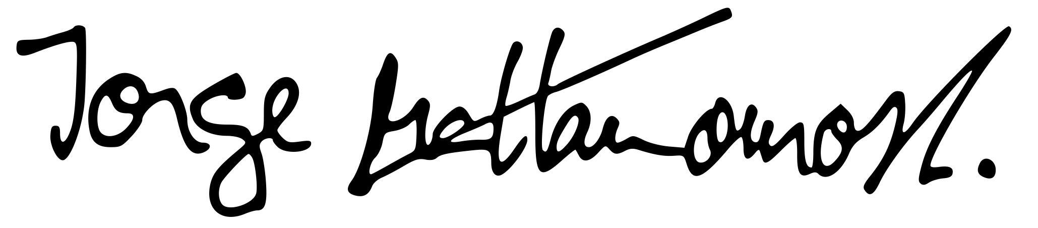 Jorge Mattamouros's signature